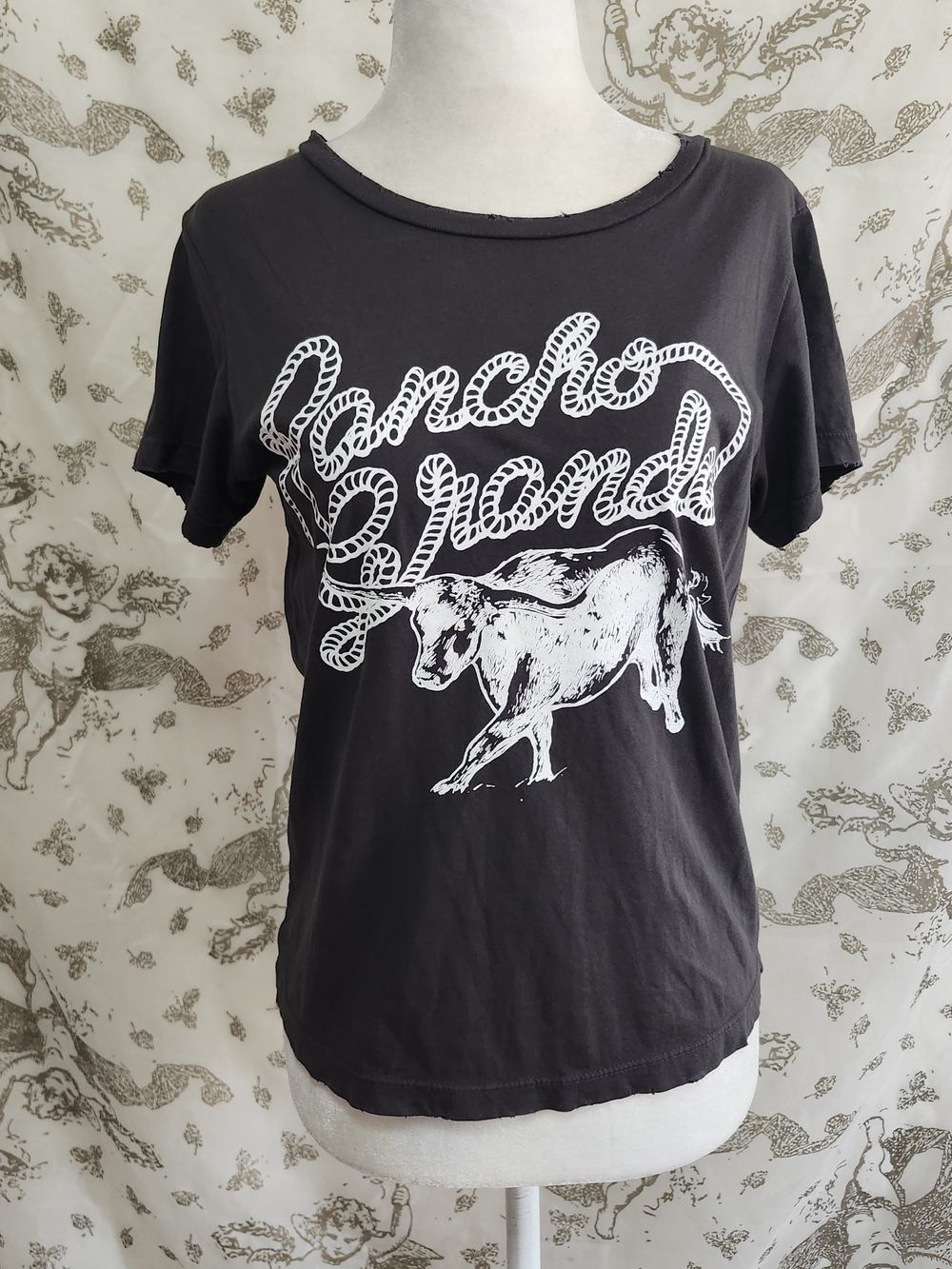 Rancho Grande Black Graphic Short Sleeve Tee